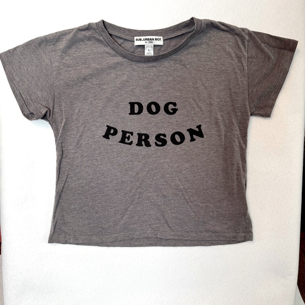 “Dog Person” tee
